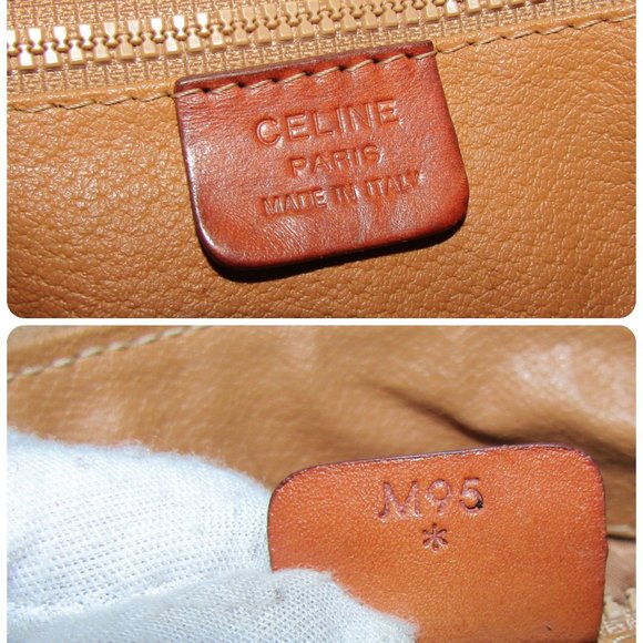 COPY - AUTHENTIC CELINE MONOGRAM VINTAGE BROWN BAG - Picture 11 of 13